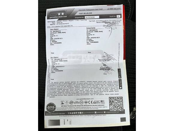 Sahibinden Renault Megane 1.5 dCi Touch Plus 2016 Model