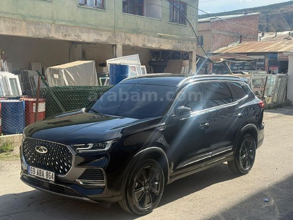 Sahibinden Chery Tiggo 8 Pro Max Exceptional 2024 Model  13000 km Siyah