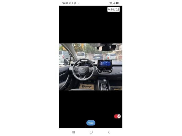 Galeriden Toyota Corolla 1.5 Vision Plus 2024 Model Aydın