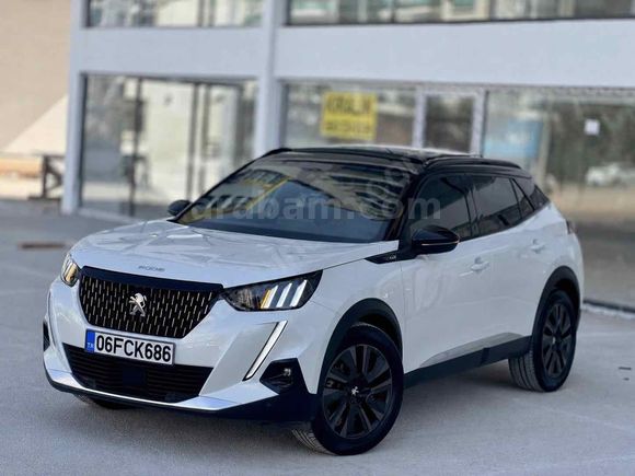 Hatasız Boyasız Sahibinden Peugeot 2008 1.5 BlueHDI GT 2022 Model  69.810 km Beyaz