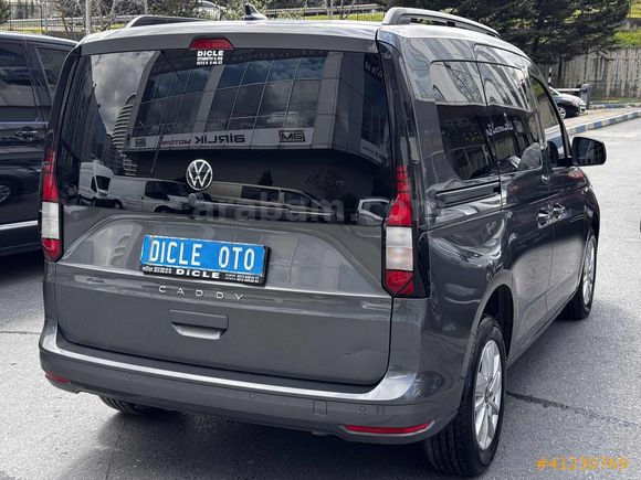 DİCLE'den 2025 CADDY DSG GENİŞ EKRAN GERİ GÖRÜŞ KREDİ+TAKAS İLE