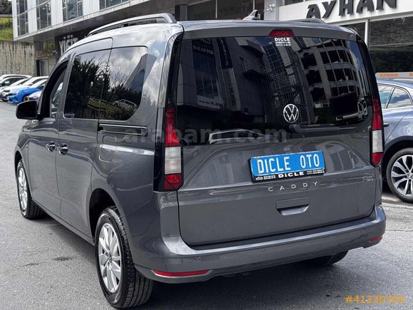 DİCLE'den 2025 CADDY DSG GENİŞ EKRAN GERİ GÖRÜŞ KREDİ+TAKAS İLE