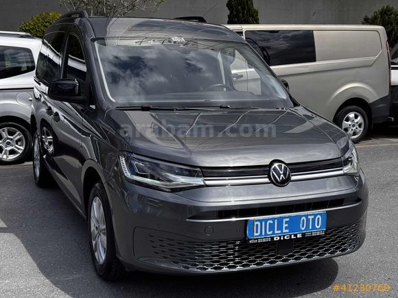 DİCLE'den 2025 CADDY DSG GENİŞ EKRAN GERİ GÖRÜŞ KREDİ+TAKAS İLE
