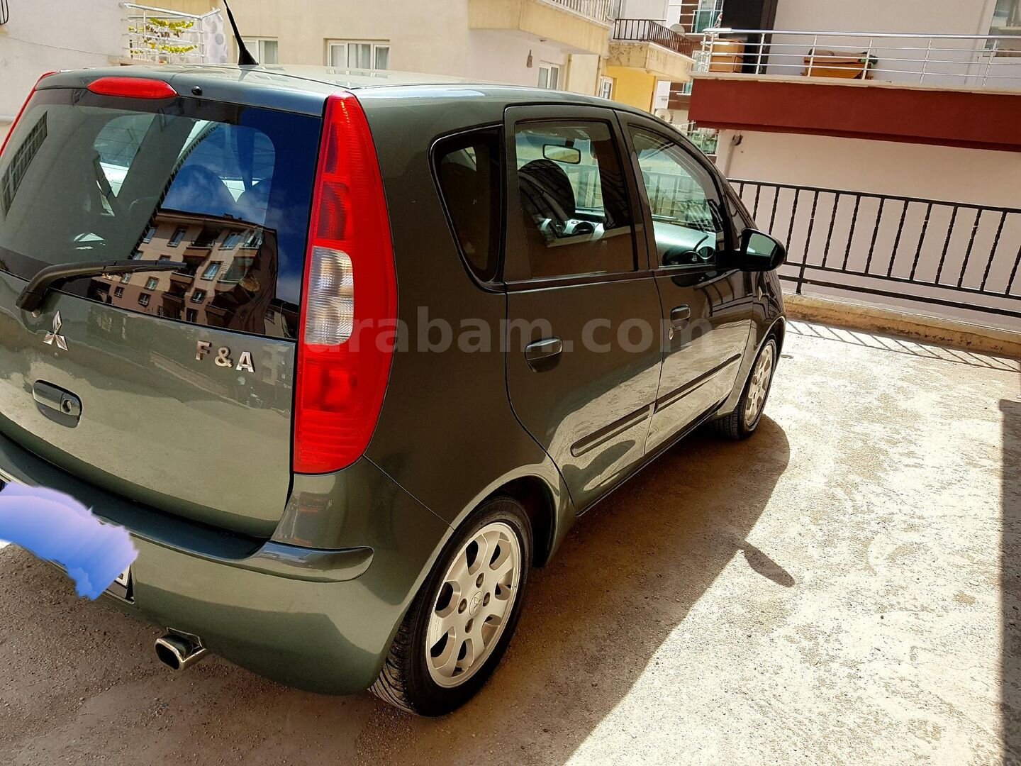 Sahibinden Mitsubishi Colt 1.3 Inform 2005 Model 359.000 km Yeşil (metalik) 7