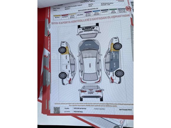 Sahibinden Renault Megane 1.5 dCi Touch 2019 Model 