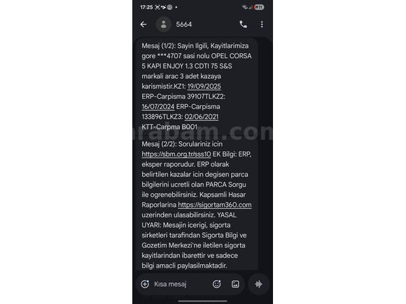 Sahibinden Opel Corsa 1.3 CDTI Enjoy 2018 Model
