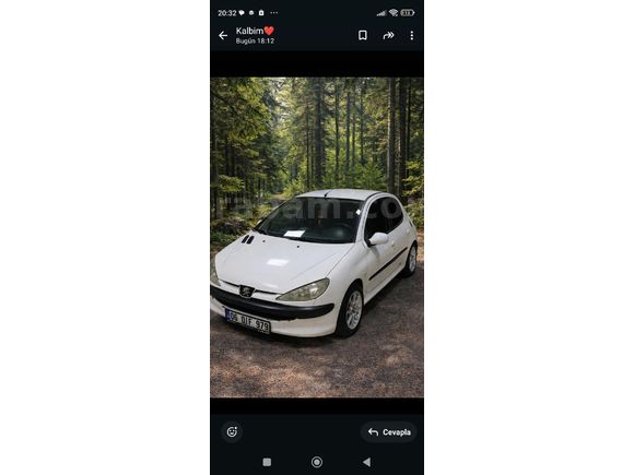 Sahibinden Peugeot 206 1.4 HDi X-line 2004 Model