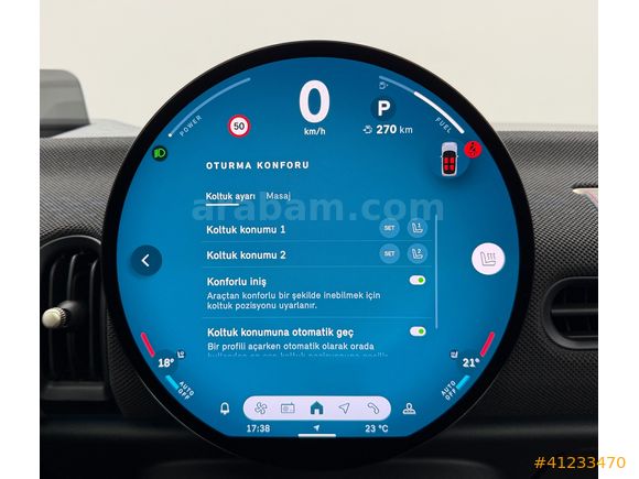 2025 MINI COOPER JCW+CAM TVN+HEAD UP+360+HARMAN+MASAJ+ISITMA+KEY