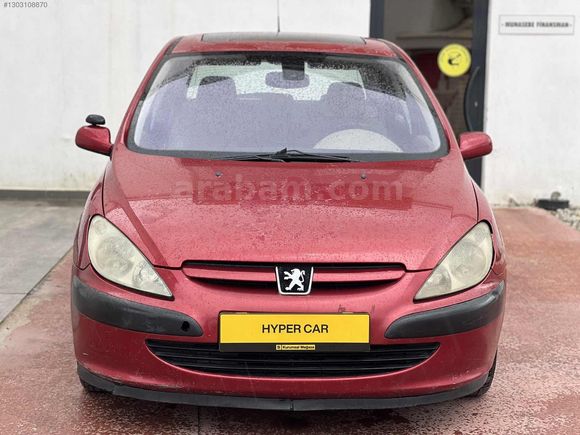 'HYPER CAR' OTOMATİK SUNROFLLU 307 K.K 12 TAKSİT