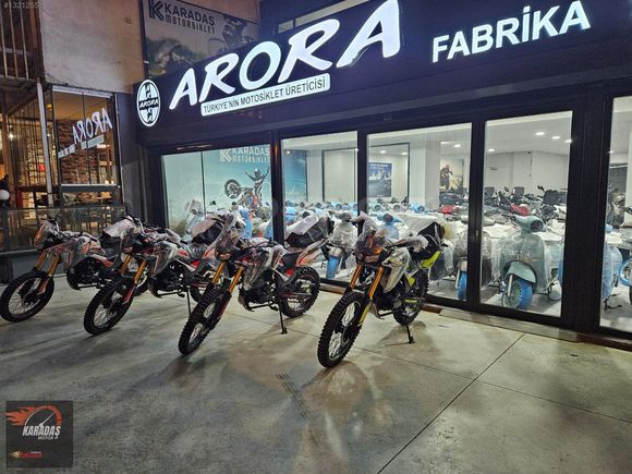 KARADAŞ MOTOR'dan ARORA CR 250 CROSS K.K 12 TAKSİT