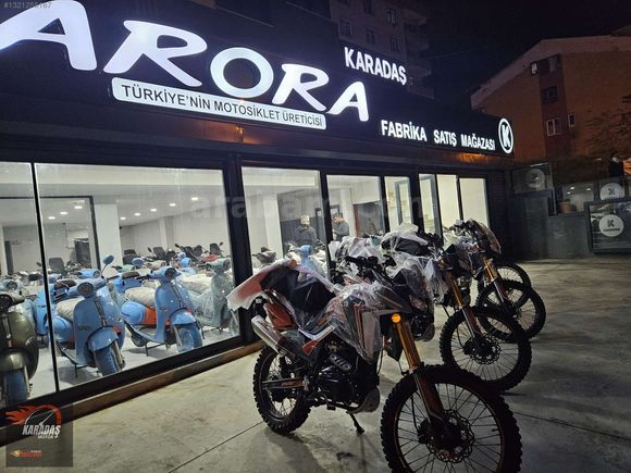 KARADAŞ MOTOR'dan ARORA CR 250 CROSS K.K 12 TAKSİT