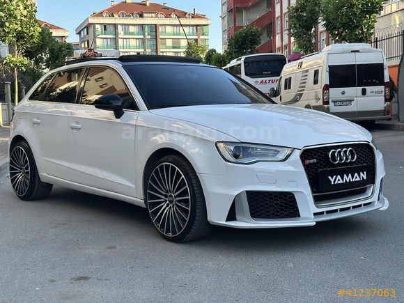 2016 MODEL 153 BİN KM A3 SPORTBACK 1.6 TDI CAM TAVAN