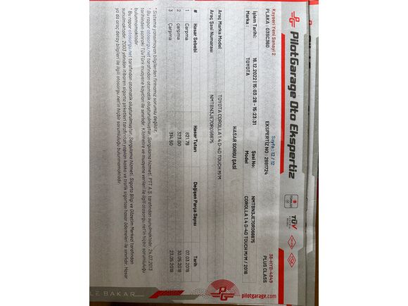 Sahibinden Toyota Corolla 1.4 D-4D Touch 2016 Model 