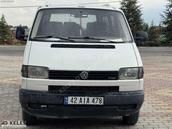 'KELEŞ OTOMOTİV'TRANSPORTER CAMLIVAN OTOMOBİL RUHSATLI 2.5 TDI