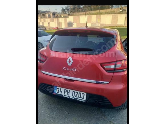 Sahibinden Renault Clio 1.2 Icon 2015 Model  84.000 km Kırmızı