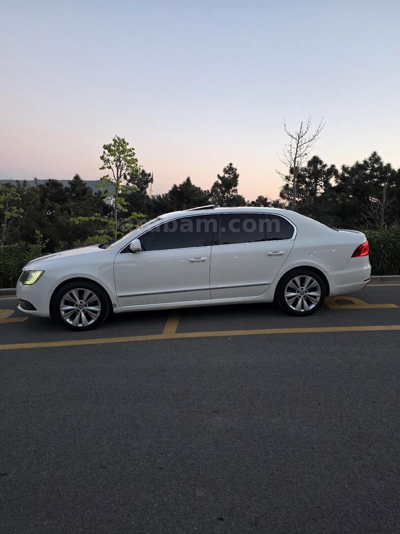 Galeriden Skoda SuperB 1.6 TDI Prestige 2013 Model İstanbul 163.463 km Beyaz 4