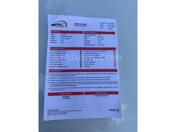 Sahibinden Renault Megane 1.5 dCi Touch 2019 Model