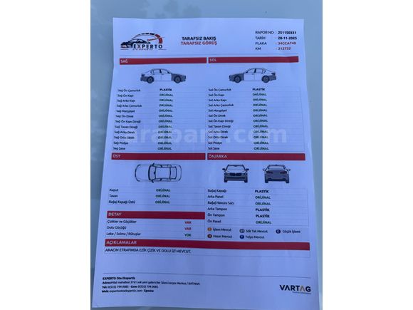 Sahibinden Renault Megane 1.5 dCi Touch 2019 Model