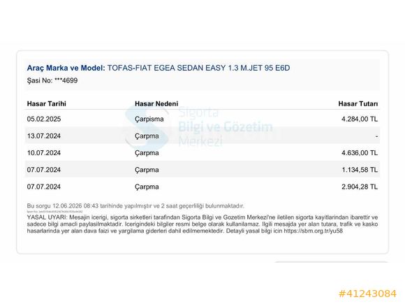 2023 FİAT EGEA 1.3 MULTİJET EASY PLUS