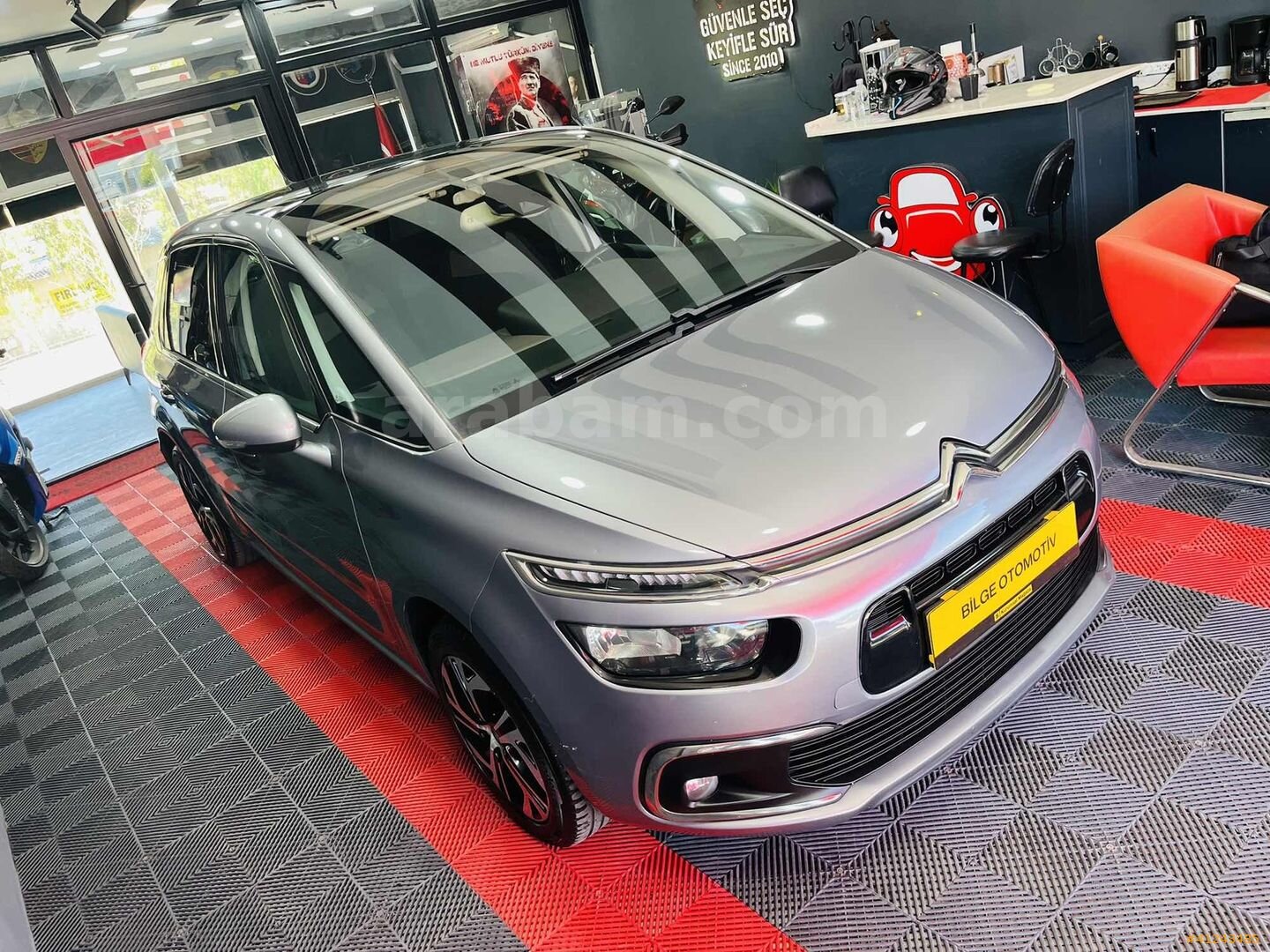 Galeriden Citroen C4 Picasso 1.6 BlueHDi Intensive 2016 Model İzmir 175.000 km Gri 2