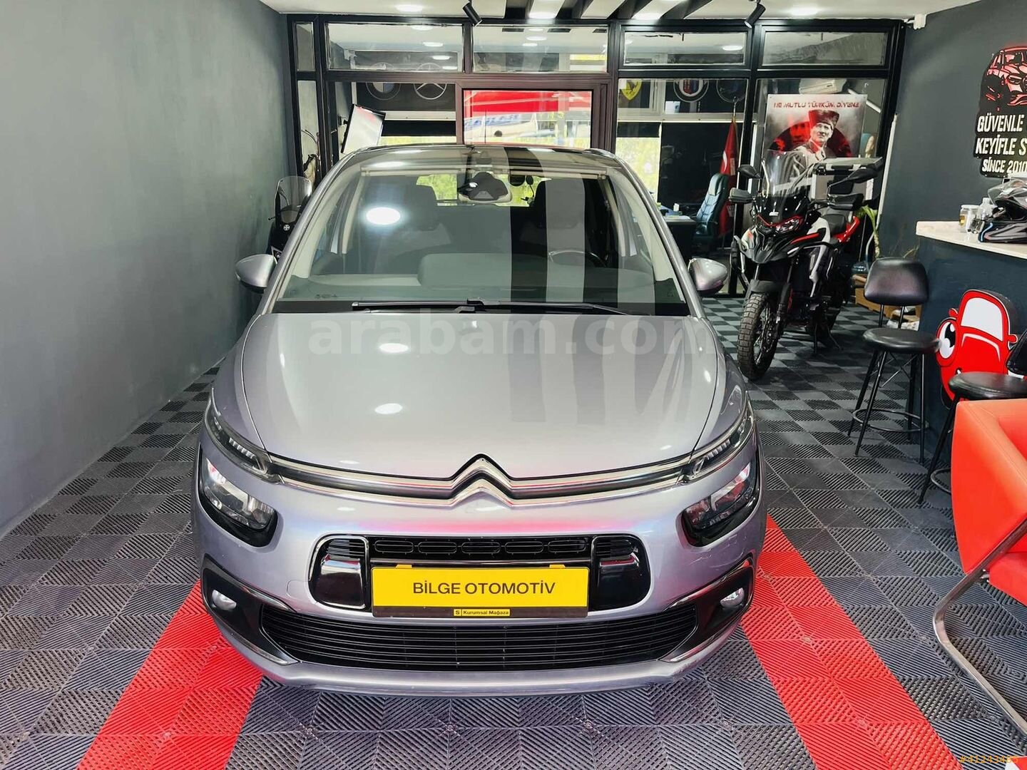 Galeriden Citroen C4 Picasso 1.6 BlueHDi Intensive 2016 Model İzmir 175.000 km Gri 4