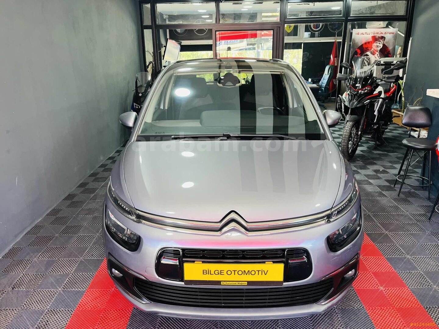 Galeriden Citroen C4 Picasso 1.6 BlueHDi Intensive 2016 Model İzmir 175.000 km Gri 5