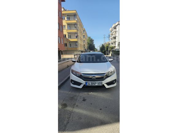 Sahibinden Honda Civic 1.6i DTEC Elegance 2018 Model Bursa 186.000 km Beyaz