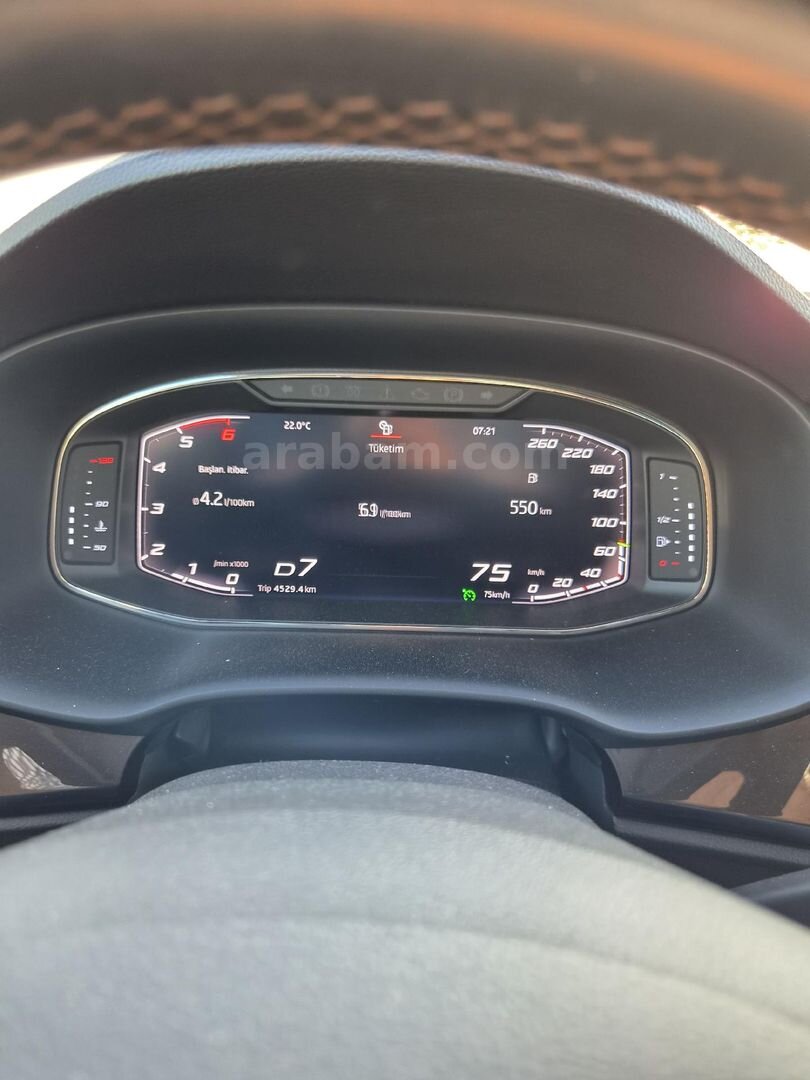 Sahibinden bakımlı, sorunsuz, tramersiz, boyasız, orjinal Seat Ateca 1.6 TDI Ecomotive Xcellence 2020 Model Beyaz 6