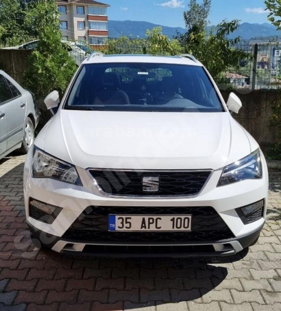 Sahibinden bakımlı, sorunsuz, tramersiz, boyasız, orjinal Seat Ateca 1.6 TDI Ecomotive Xcellence 2020 Model Beyaz 5