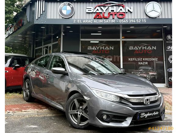 Honda civic 2017 hatasız 350 BİN PEŞİN 36 AY