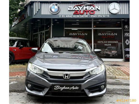 Honda civic 2017 hatasız 350 BİN PEŞİN 36 AY