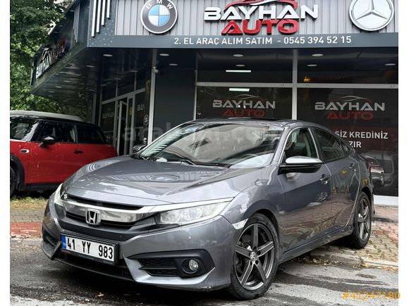 Honda civic 2017 hatasız 350 BİN PEŞİN 36 AY