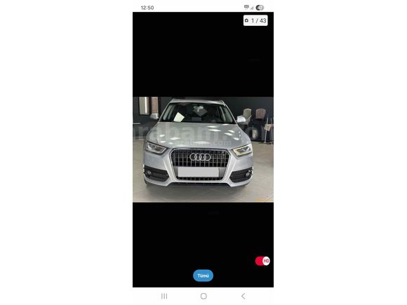 Sahibinden Audi Q3 1.4 TFSi 2014 Model  138.500 km Gri (metalik)