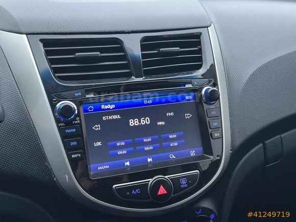 2016 ACCENT BLUE MODE PLUS 1.6 CRDI DİZEL OTOMATİK