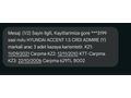 Satılık tofas parasına hyundai