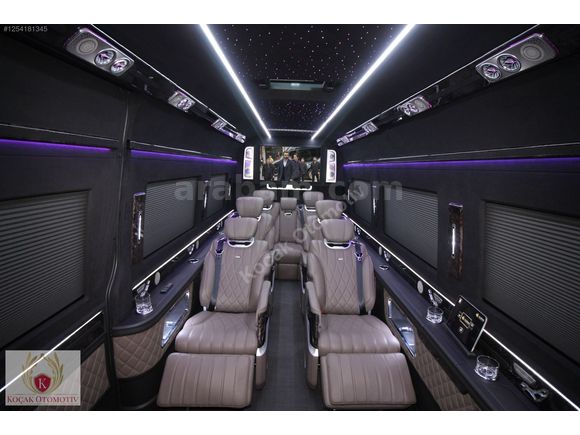 KOÇAK SIFIR 2024 Model Mercedes Sprinter 419 Cdi Brabus VİP Tipt