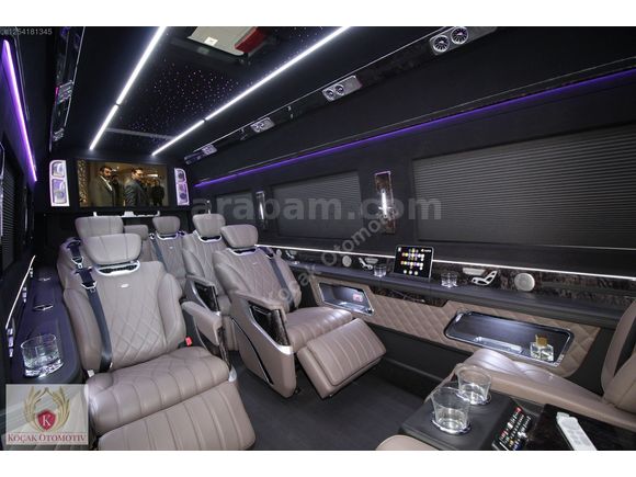 KOÇAK SIFIR 2024 Model Mercedes Sprinter 419 Cdi Brabus VİP Tipt