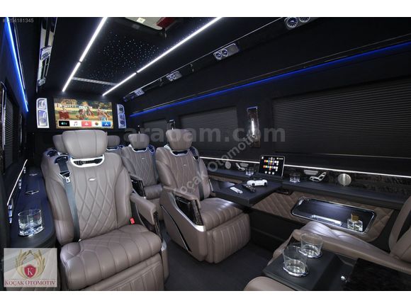 KOÇAK SIFIR 2024 Model Mercedes Sprinter 419 Cdi Brabus VİP Tipt
