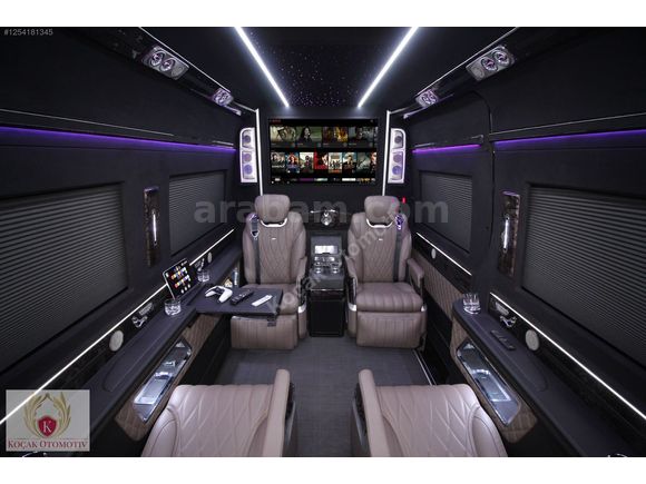 KOÇAK SIFIR 2024 Model Mercedes Sprinter 419 Cdi Brabus VİP Tipt