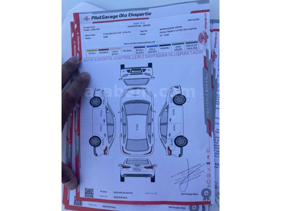 Sahibinden Ford Focus 1.5 TDCi Trend X 2020 Model 