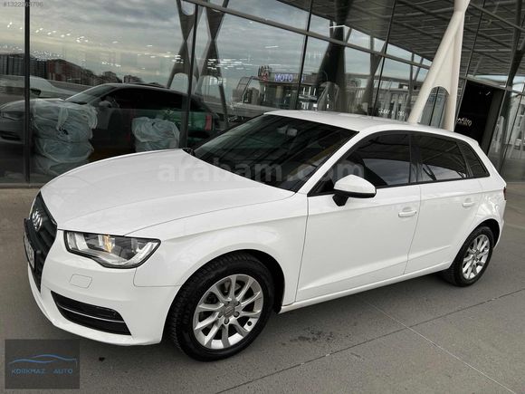 2016 AUDİ A3 SPORTBACK*DEĞİŞENSİZ+TRAMERSİZ*DİZEL+OTOMATİK*KREDİ