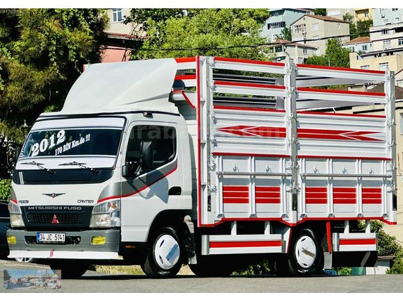 TR DE TEK" 170 BİN KM DE 2012 FUSO 839 SIFIR KASALI+ 6 LASTİK 0