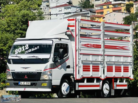 TR DE TEK" 170 BİN KM DE 2012 FUSO 839 SIFIR KASALI+ 6 LASTİK 0