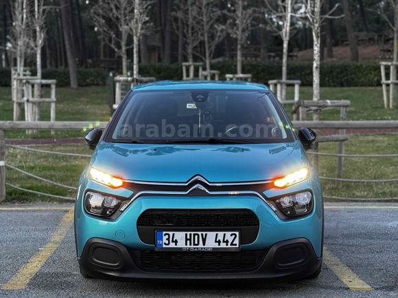 Sahibinden Citroen C3 1.2 PureTech Feel 2023 Model İstanbul 69.000 km Mavi
