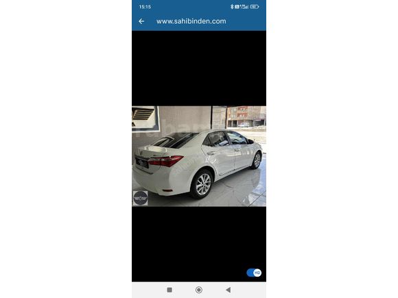 Sahibinden Toyota Corolla 1.6 Advance 2014 Model