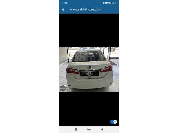 Sahibinden Toyota Corolla 1.6 Advance 2014 Model