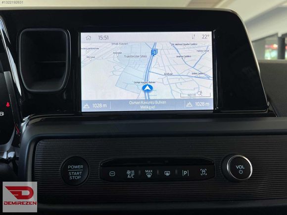 DEMİREZEN OTOMOTİV'DEN 2024 COURİER ACTİVE NAVİGASYON-8.000 Km