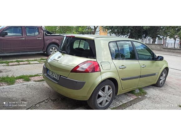 Sahibinden Renault Megane 1.6 Dynamique 2004 Model  267 km Yeşil