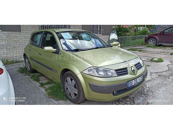 Sahibinden Renault Megane 1.6 Dynamique 2004 Model  267 km Yeşil