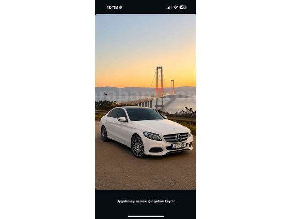 Sahibinden Mercedes - Benz C 200 BlueTEC Fascination 2017 Model İstanbul 114.000 km Beyaz